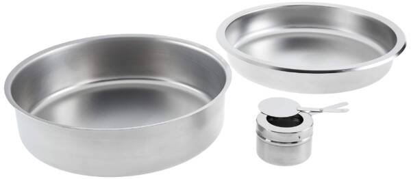 Round roll top 6.5L Silver - Image 2
