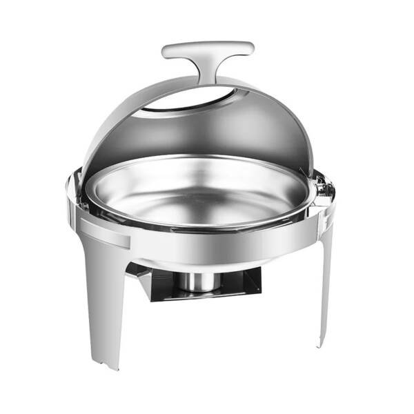 Round roll top 6.5L Silver - Image 5
