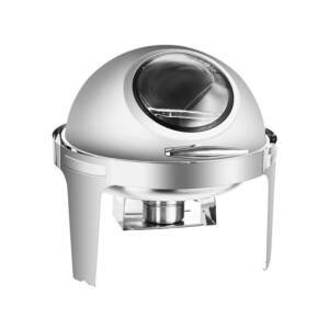 Round roll top 6.5L Silver