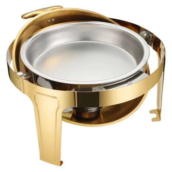 Round roll top 6.5L Gold - Image 2
