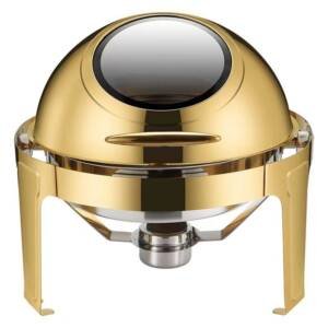 Round roll top 6.5L Gold