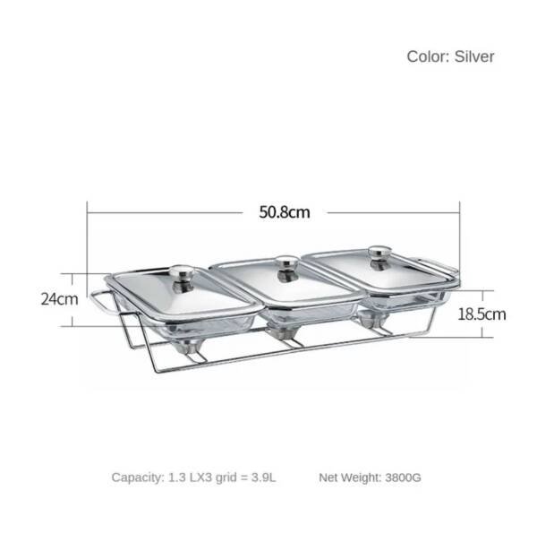 table model 3x1,5L (Silver) - Image 10
