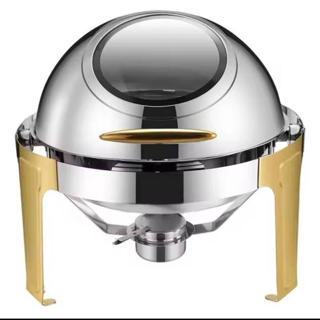 Round roll top 6,5L (Gold&Silver)