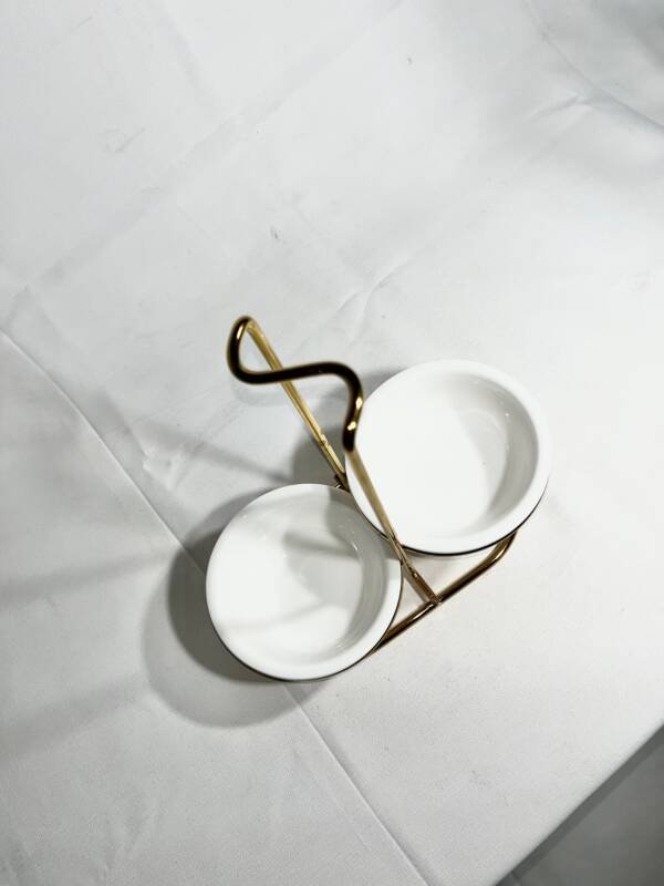 SET OF SPOON & STRAINER IN silver(CERAMIC) - Image 4