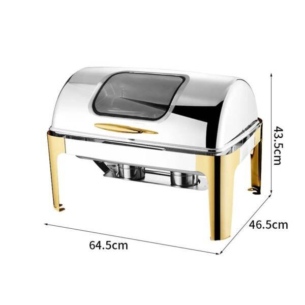rectangular MOVABLE COVER 9 LITER (Gold & Silver) - Image 3