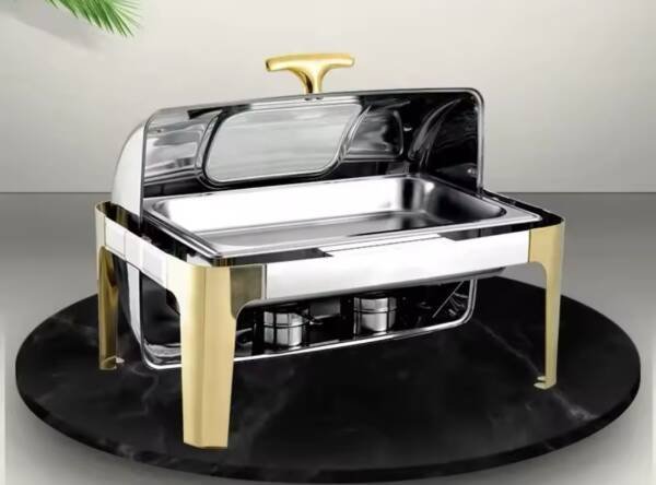 rectangular MOVABLE COVER 9 LITER (Gold & Silver) - Image 2